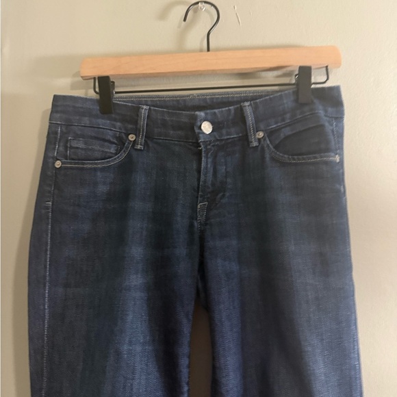 Citizens Of Humanity Blue Flare Wide Leg Jeans - Picture 4 of 12